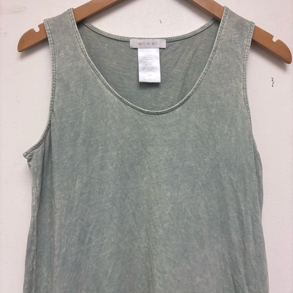 Anthropologie Eri + Ali Tassled Peplum Tank Top - Picture 6 of 9